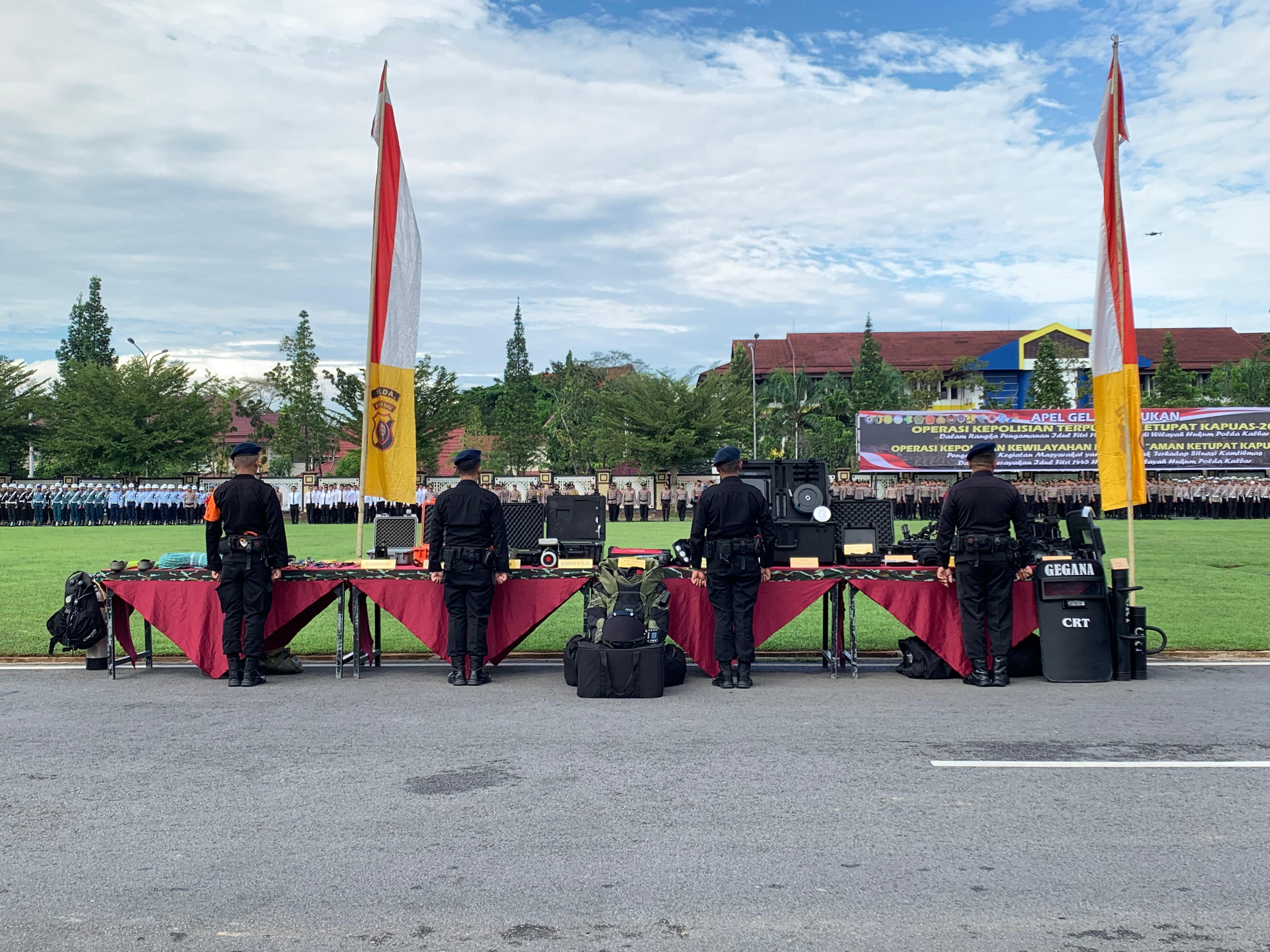 Polda Kalbar Siapkan 773 Personel pada Operasi Ketupat Kapuas 2024