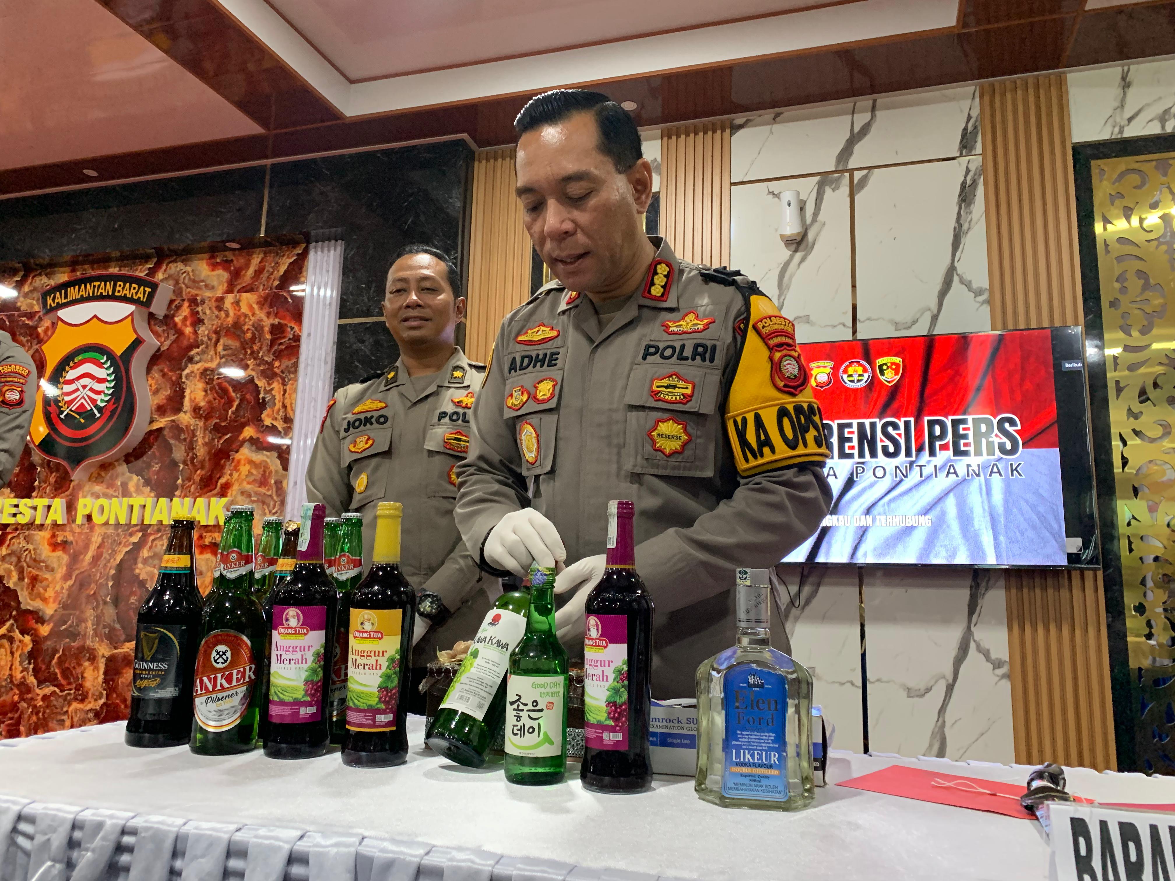 Polresta Pontianak Ungkap 43 Kasus Selama Operasi Pekat Kapuas