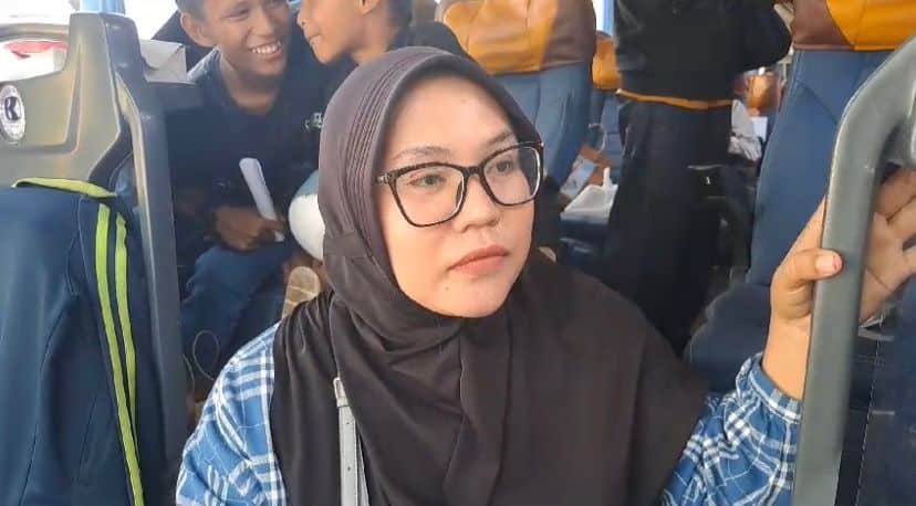 Cerita Nita dan Kartina Senang Dapat Mudik Gratis