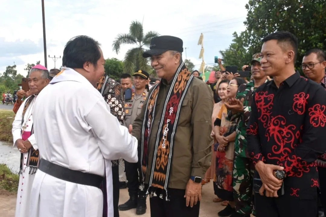 Kamaruzaman Apresiasi Peresmian Gereja Santo Fidelis Ambawang