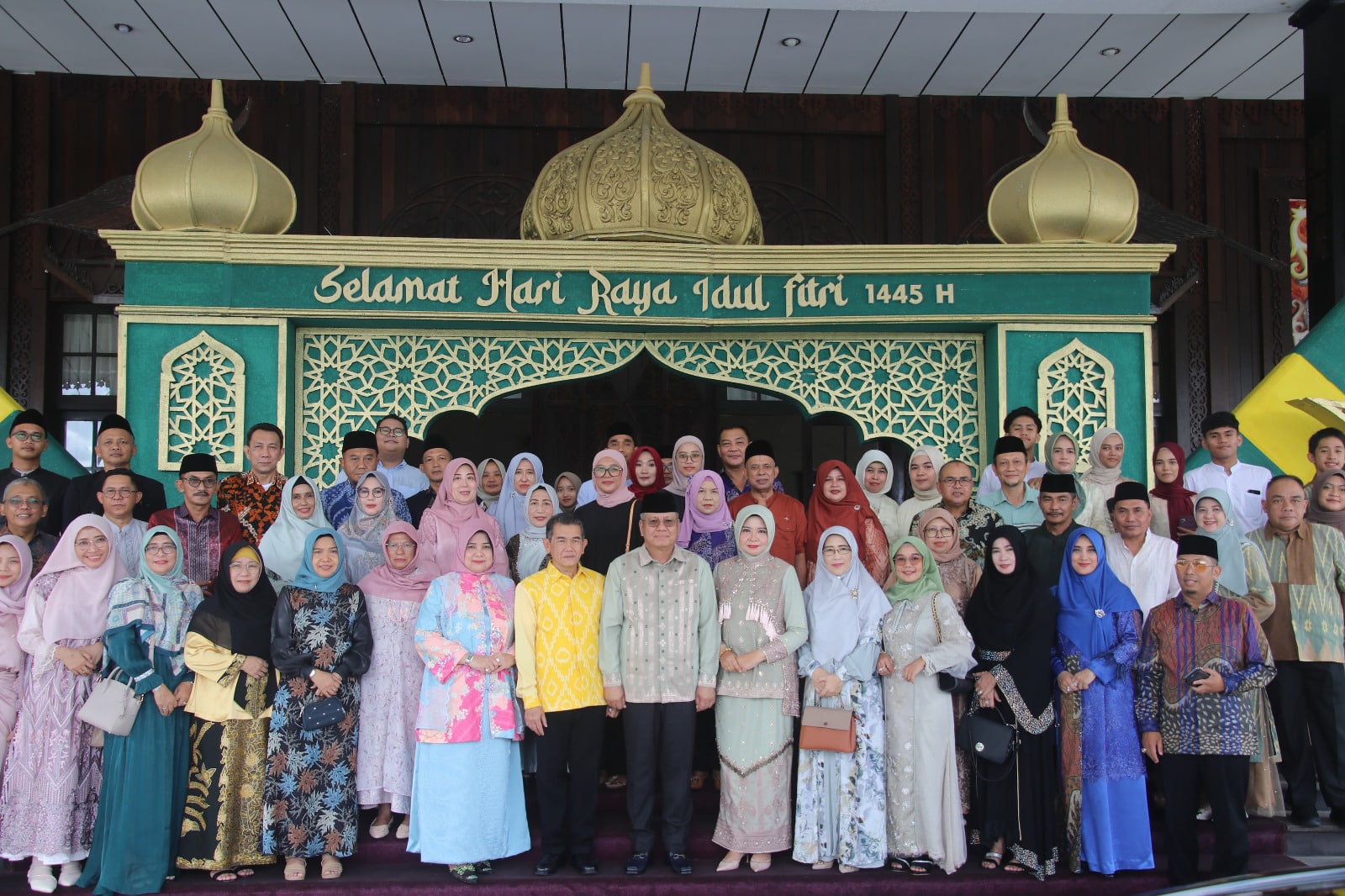 Pj Gubernur Harisson Gelar Open House Hari Pertama Idul Fitri 1445 H