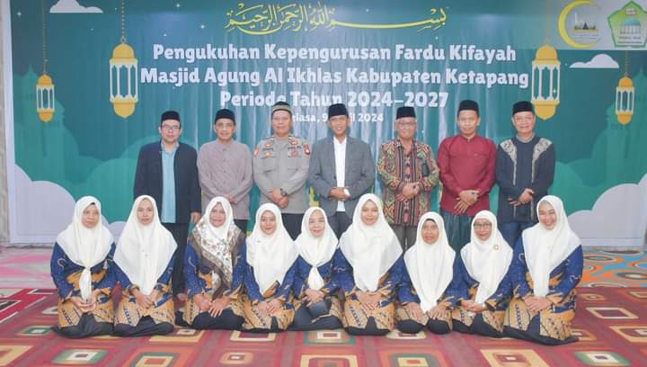 Wakil Bupati Ketapang Hadiri Pengukuhan Pengurus Fardhu Kifayah Masjid Agung Al-Ikhlas Ketapang