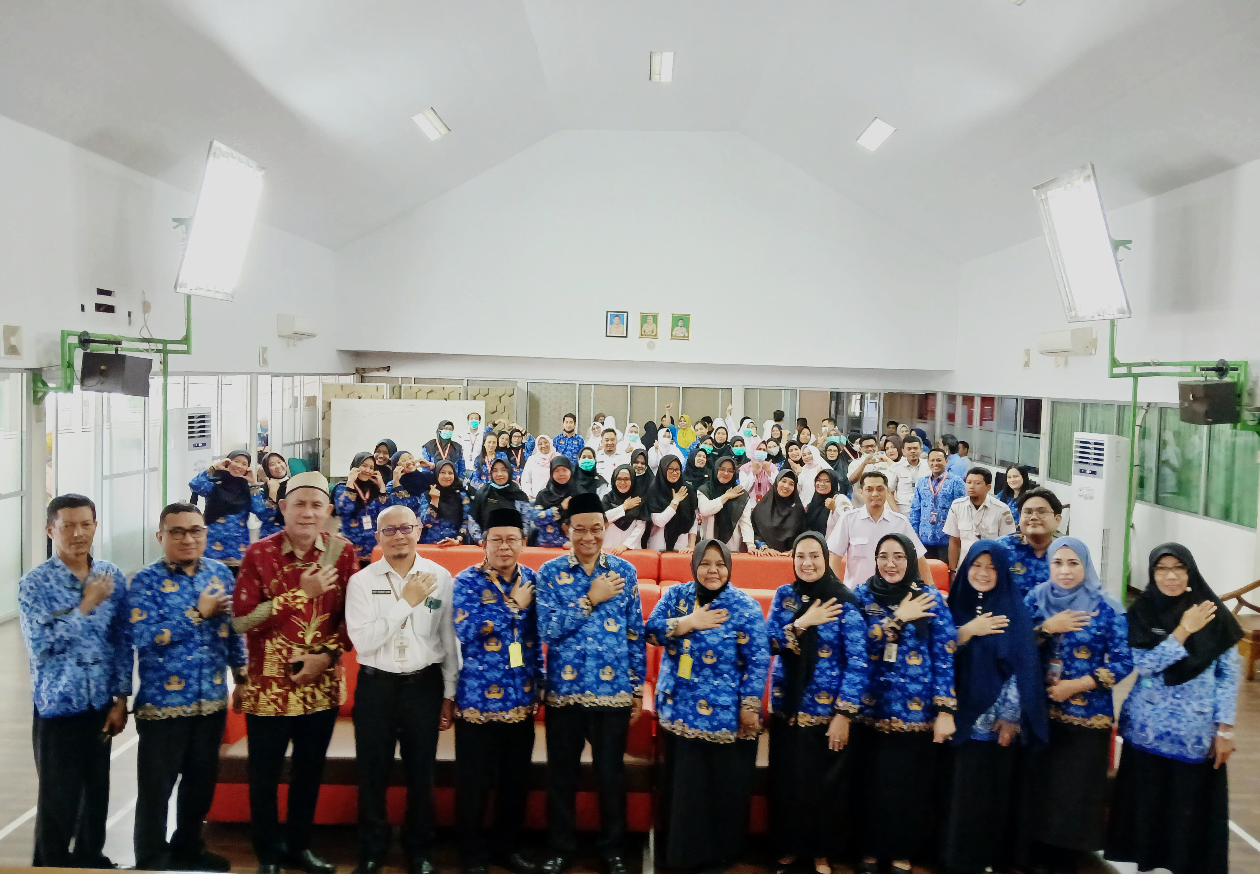 RSUD SSMA Gelar Halal Bihalal, Pererat Silaturahmi Sesama Pegawai