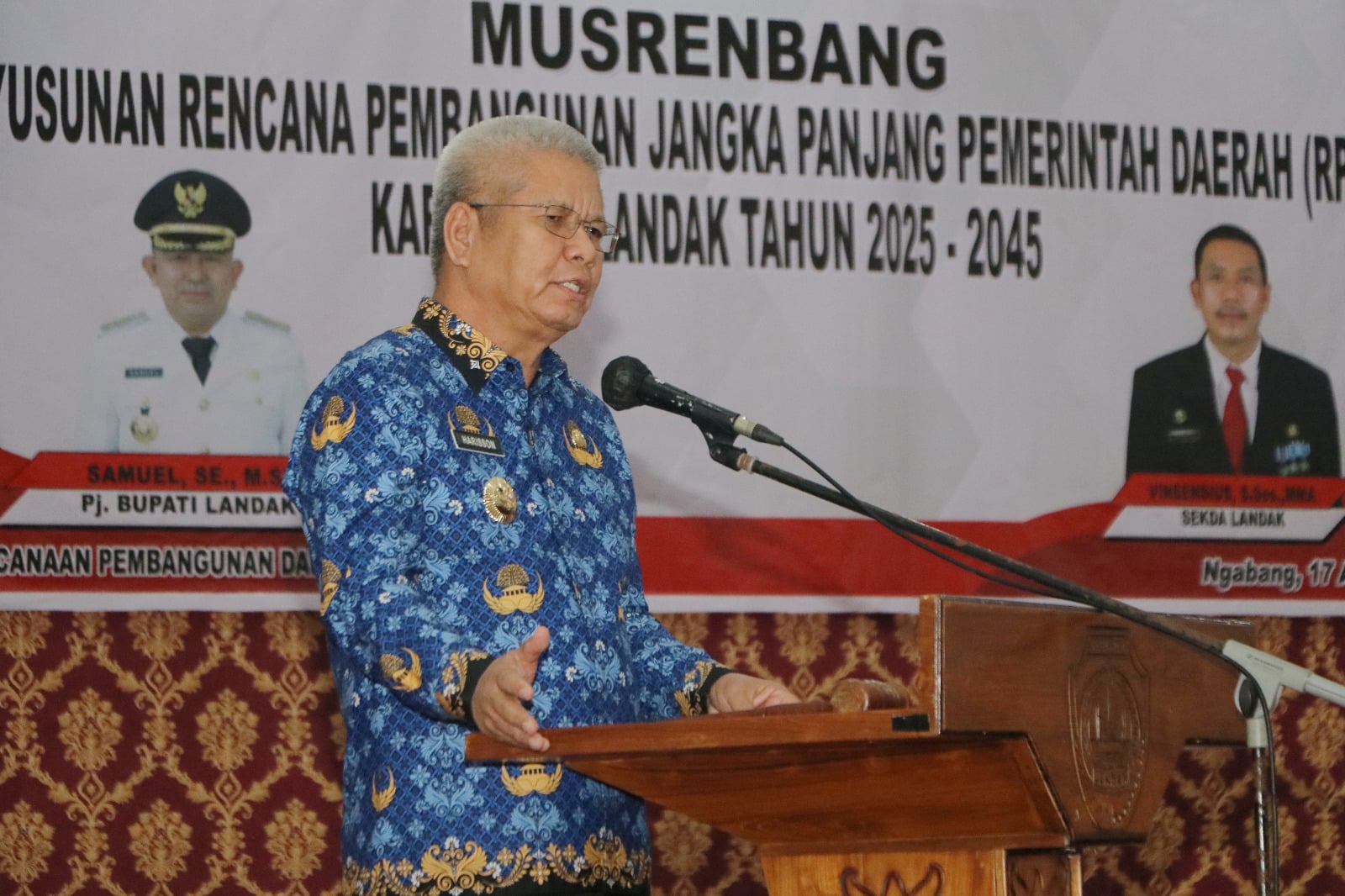 Pj Gubernur Harisson: Musrenbang RPJPD Bukan Hanya Tugas Eksekutif Tapi Juga Legislatif