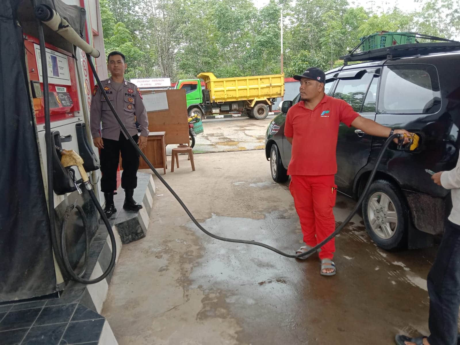 Beredar Video Viral Adu Mulut Antara Warga dengan Karyawan APMS Pala Pulau Putussibau, Ini Kata Kapolres Kapuas Hulu