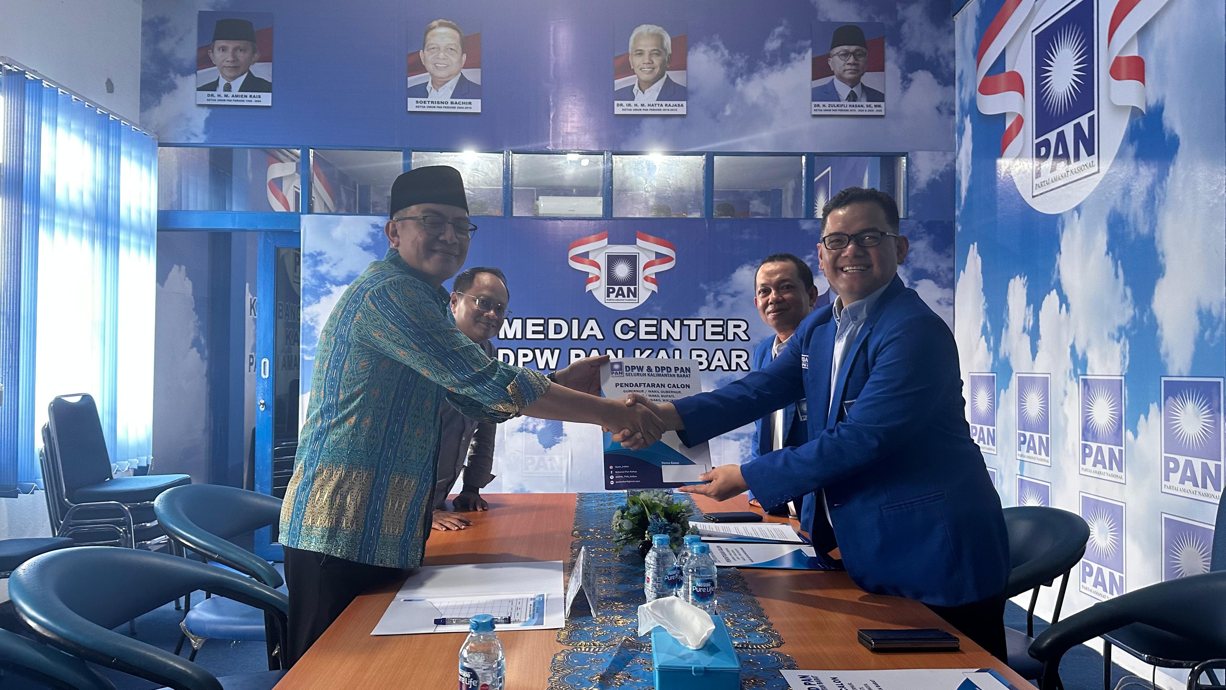 Giliran Sutarmidji Daftar ke PAN, Subhan: Beliau Ingin Ajak Semua Pihak Lanjutkan Pembangunan Kalbar