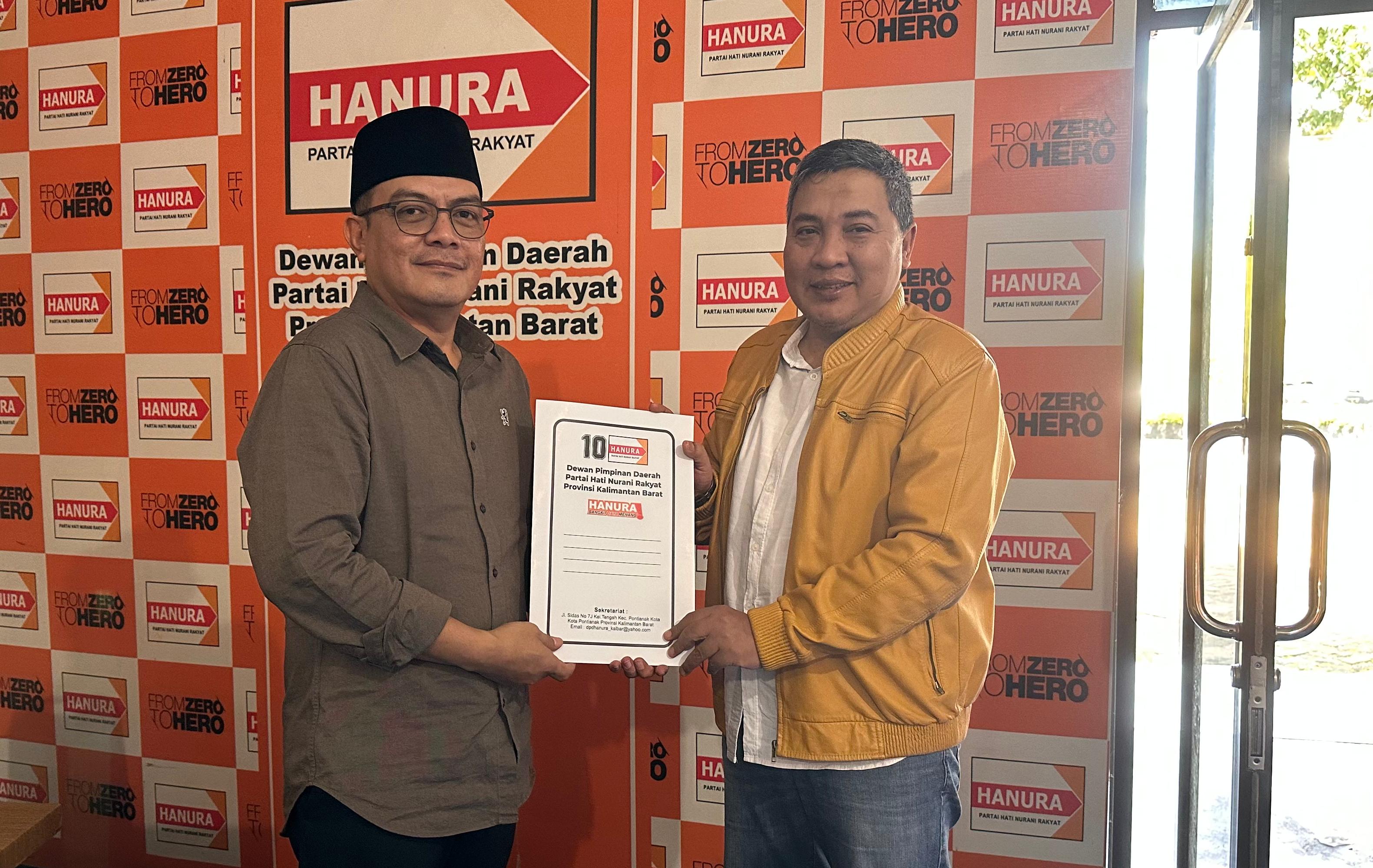 Sutarmidji Cagub Kalbar Pertama yang Daftar di Hanura