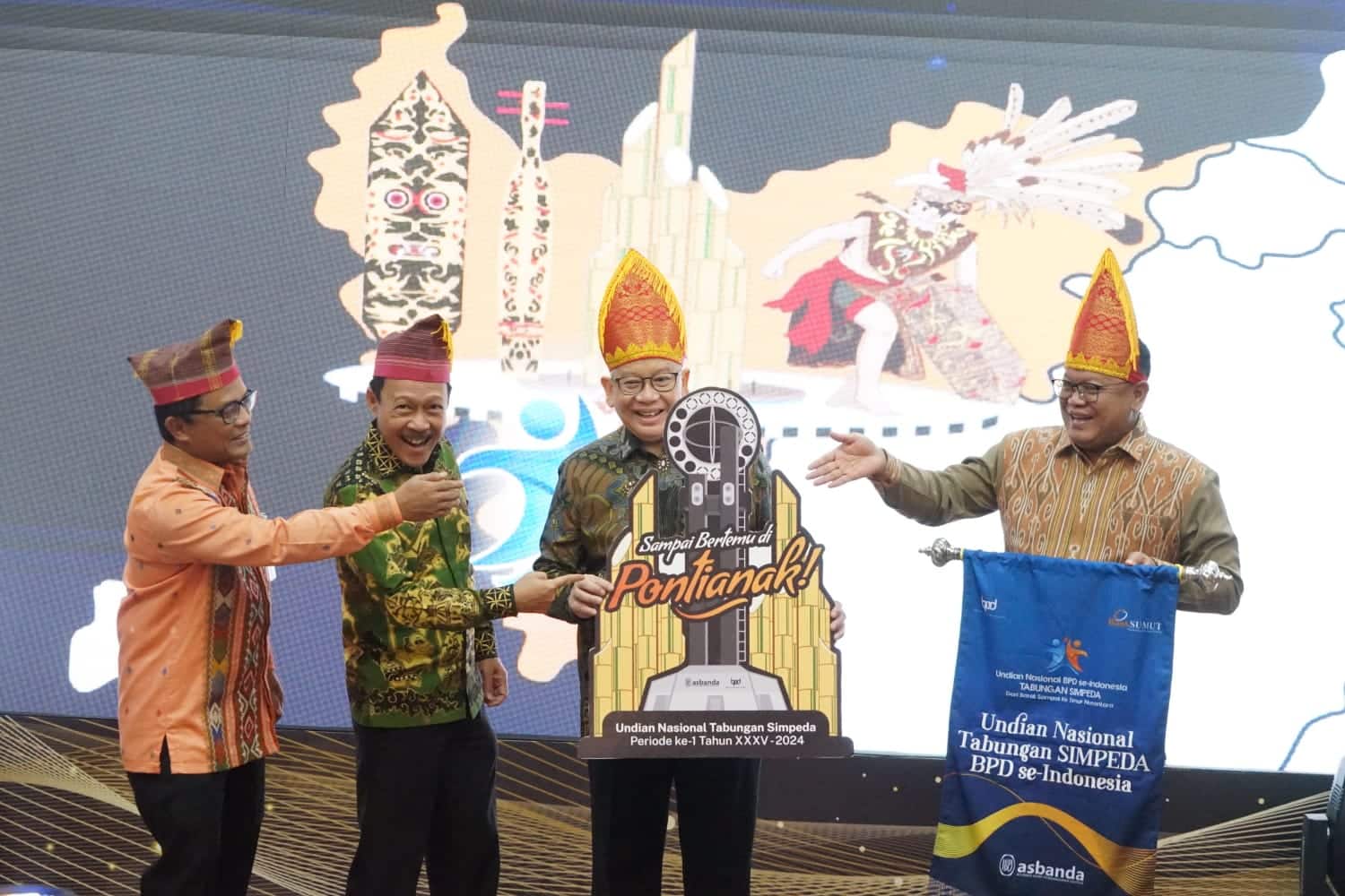 Bank Kalbar Jadi Tuan Rumah Penarikan Undian Simpeda Tingkat Nasional