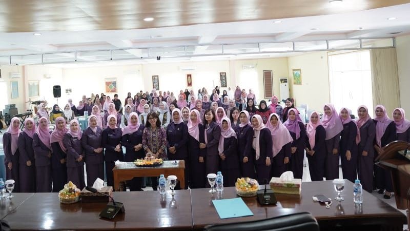 Peringatan HUT Ke 10 IKAWATI Kantor Wilayah BPN Kalimantan Barat dan Hari Kartini Sukses Digelar