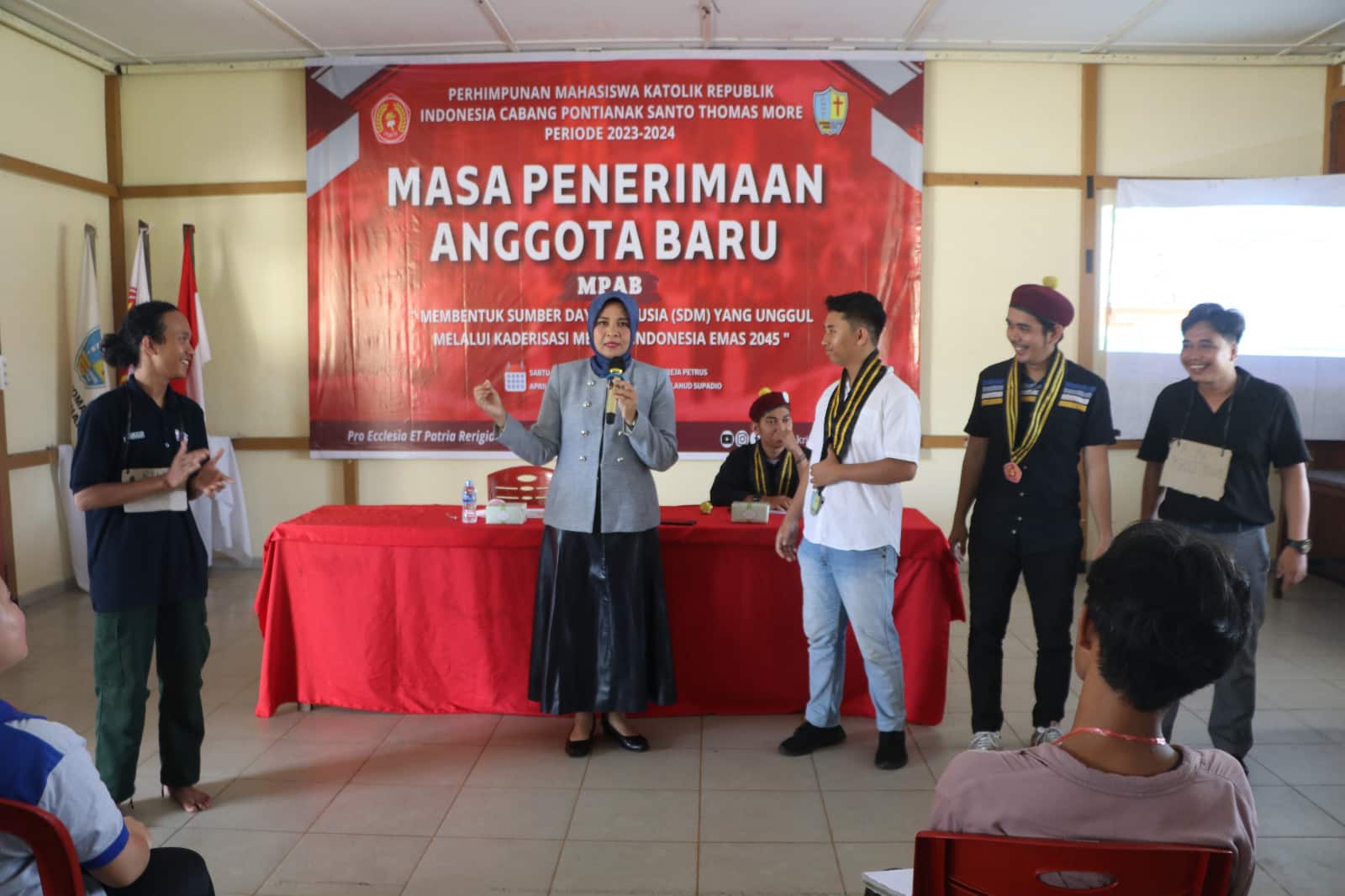 Windy Tanamkan Jiwa Kepemimpinan kepada Kader Baru PMKRI