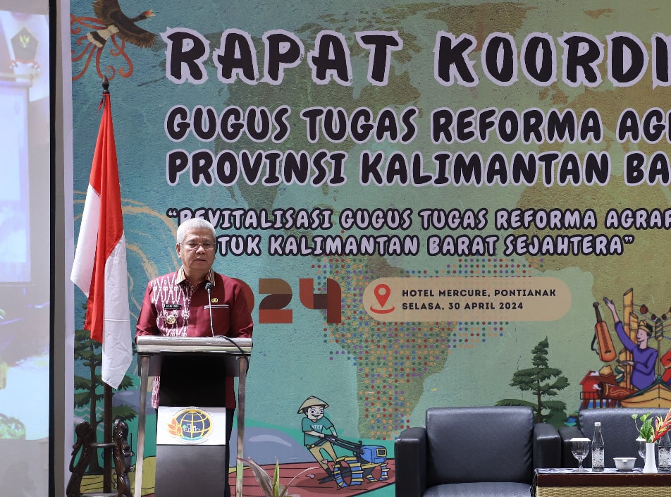 Harisson Tekankan Percepat Revitalisasi Reforma Agraria