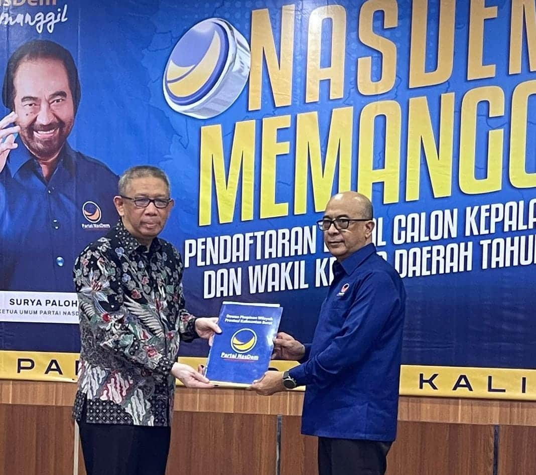 Kembalikan Berkas Pencalonan, Sutarmidji Harap Nasdem Bisa Seperti di Periode Lalu