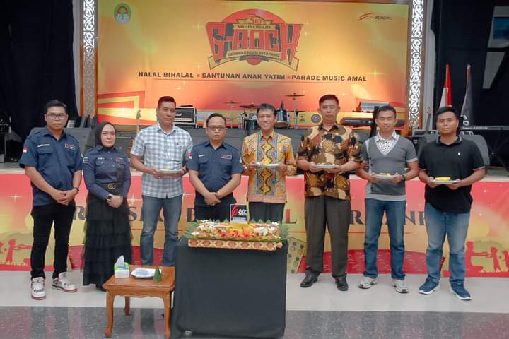 Wabup Ketapang Hadiri Anniversary dan Halal Bihalal Generasi Rock Ketapang