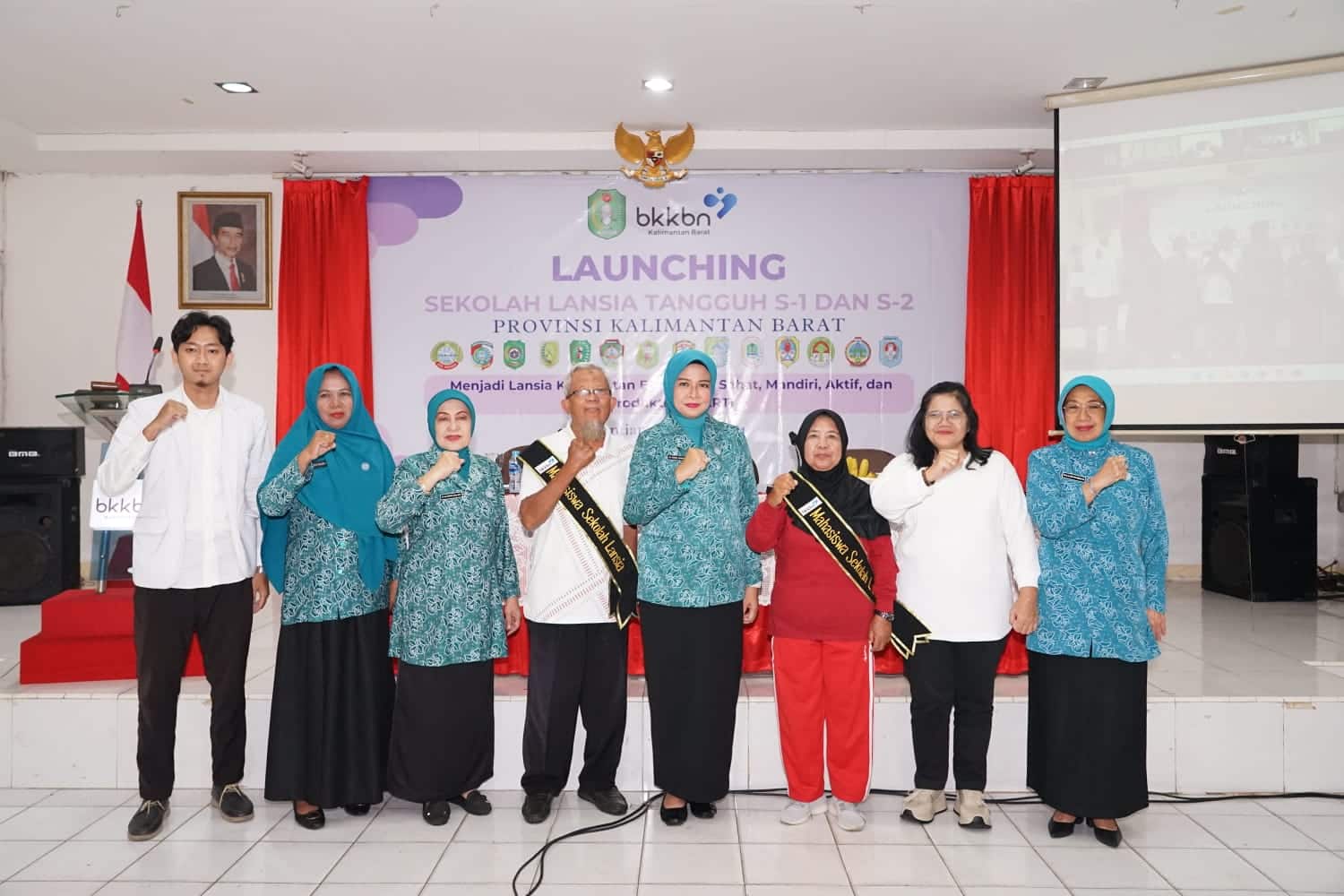 BKKBN Launching Sekolah Lansia di Kalbar, Pintauli: Lansia Mesti Berkualitas