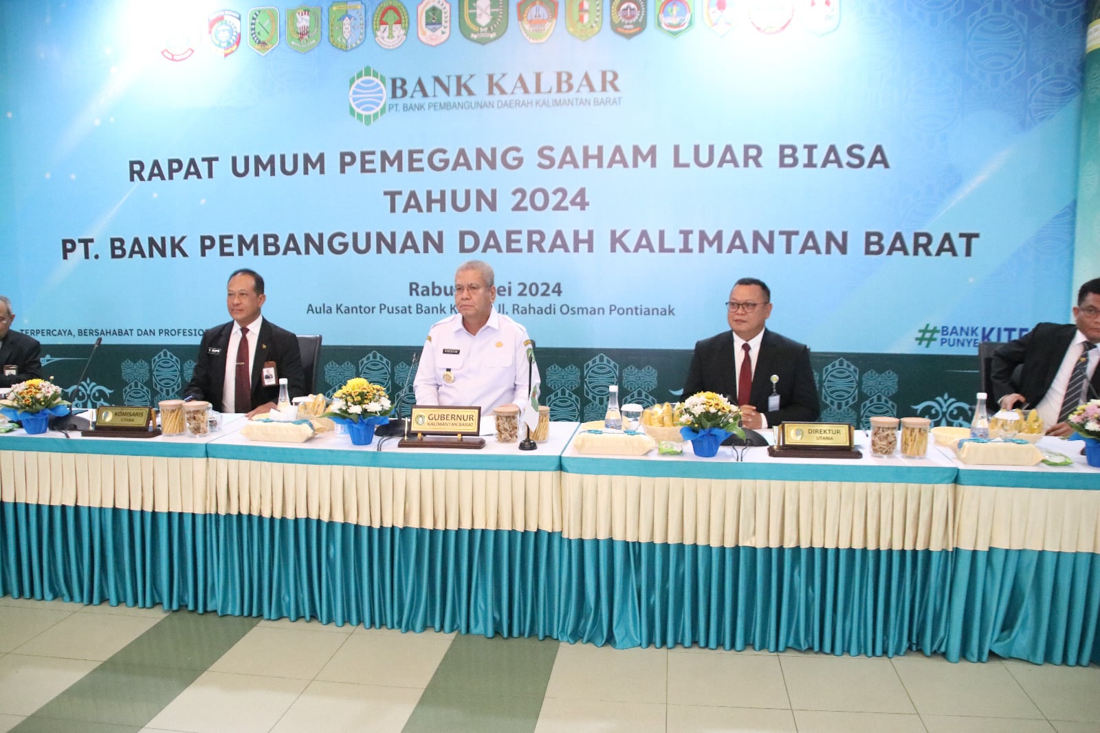 Pj Gubernur Harisson Pimpin RUPS Bank Kalbar