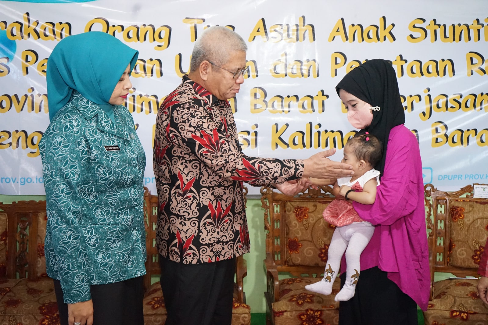 Harisson dan Windy Kick Off Gota Stunting PUPR Kalbar dan Bank Indonesia