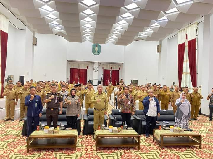 Sekda Ketapang Hadiri Rakor Pemberantasan Korupsi Terintegrasi oleh KPK RI