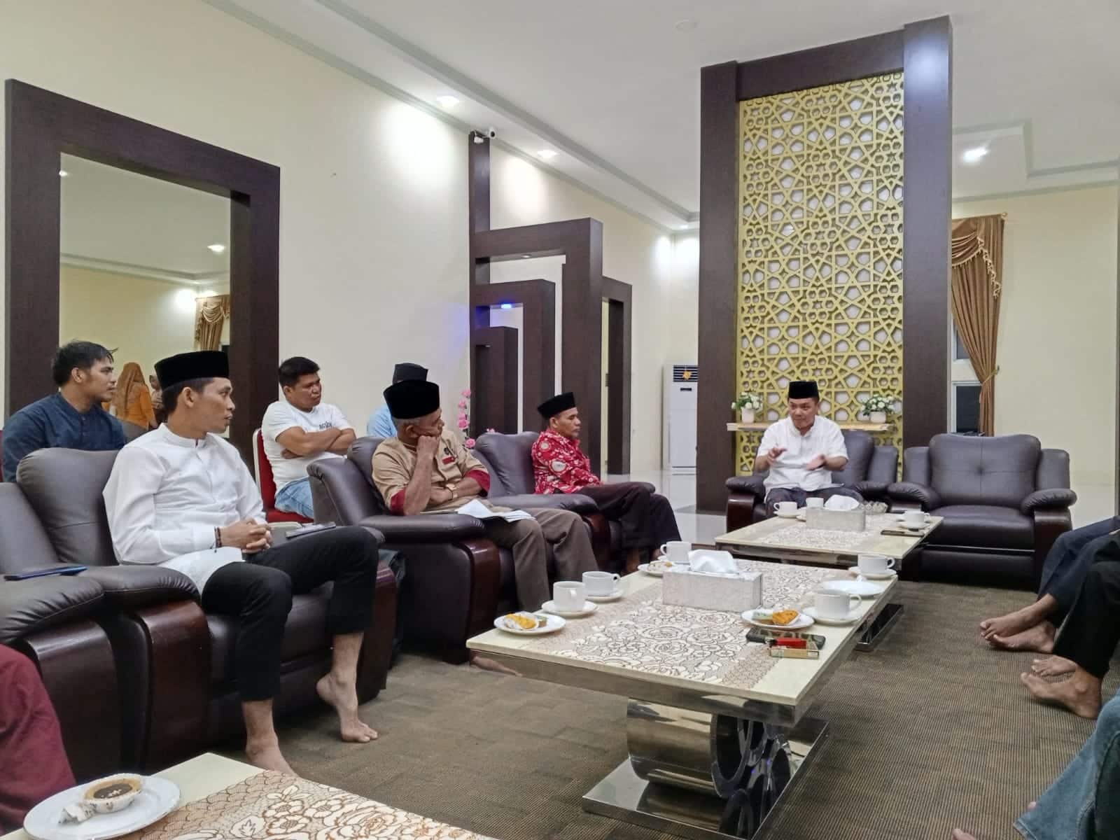 Hadapi Seleksi STQ dan TC, Pengurus LPTQ KKU Audiensi ke Pj Bupati Romi Wijaya