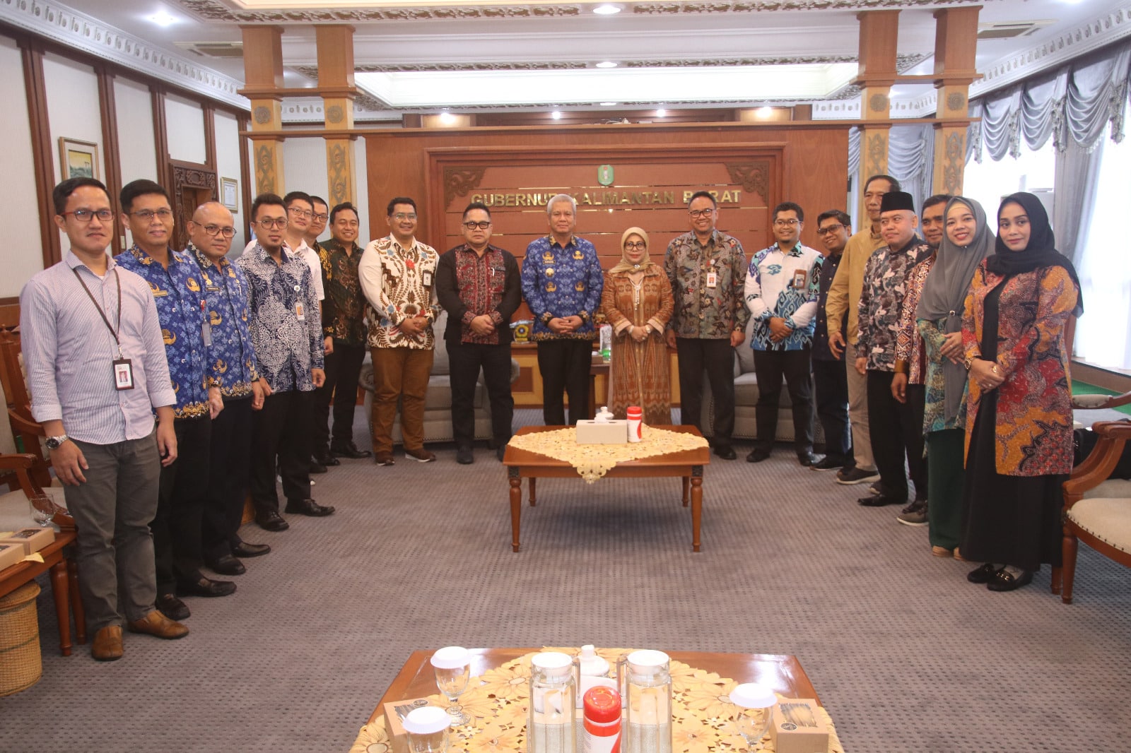 Pj Gubernur Harisson Terima Kunjungan Ketua KDEKS Banten