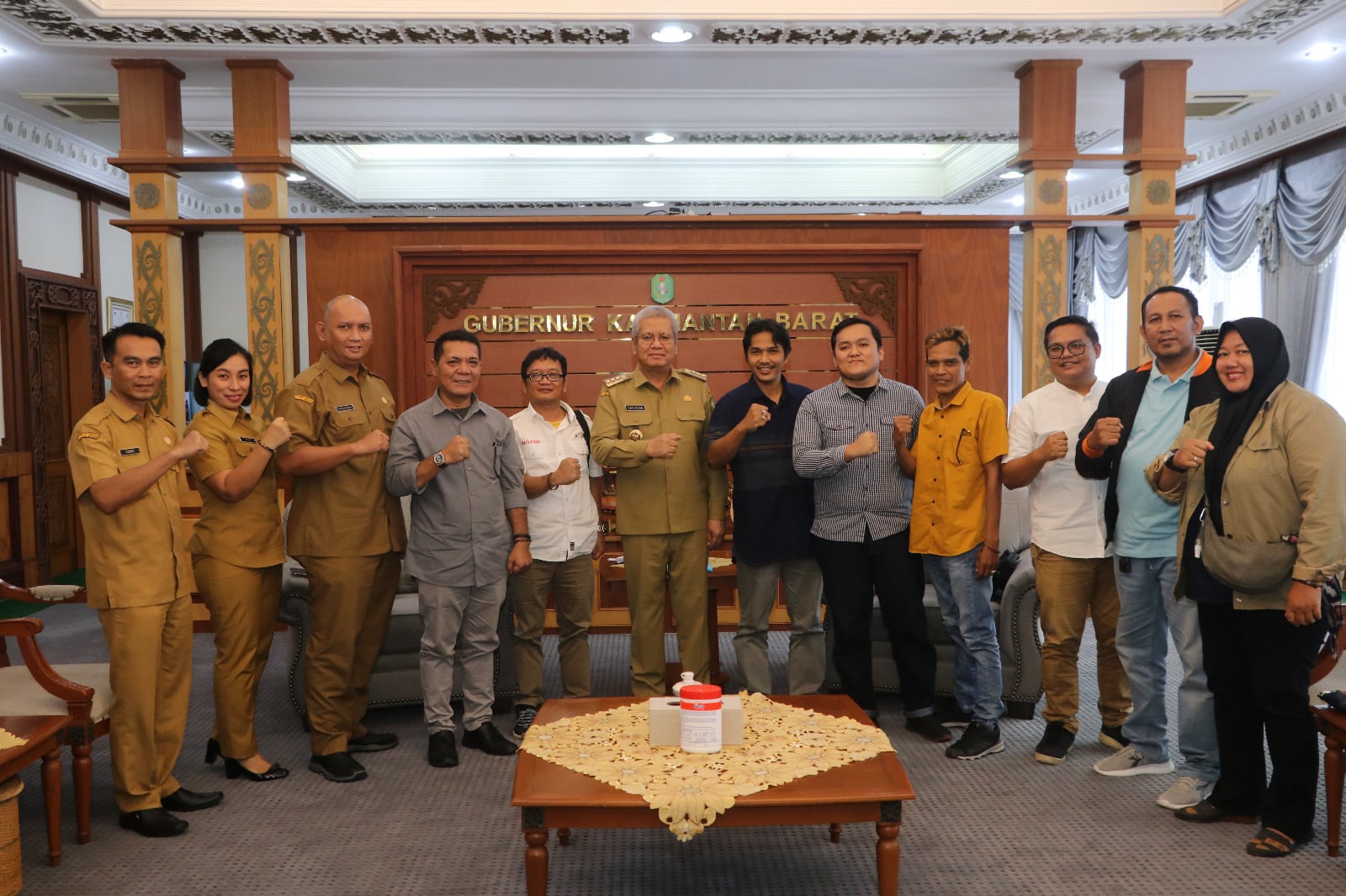 Harisson Ajak PWI Sinergi Bangun Kalbar