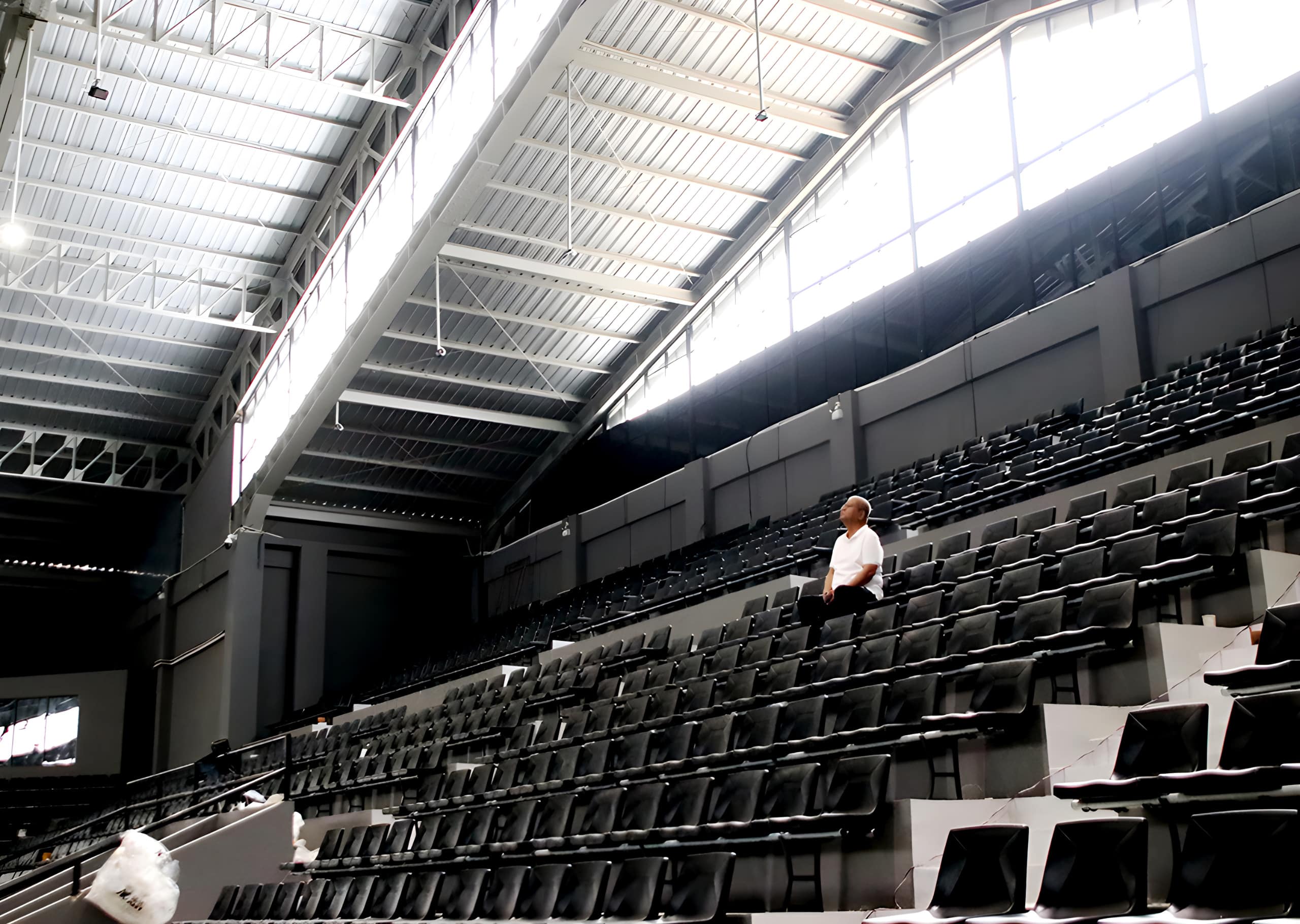 Harisson Sebut Progres Pembangunan GOR Terpadu Ahmad Yani Berjalan Baik