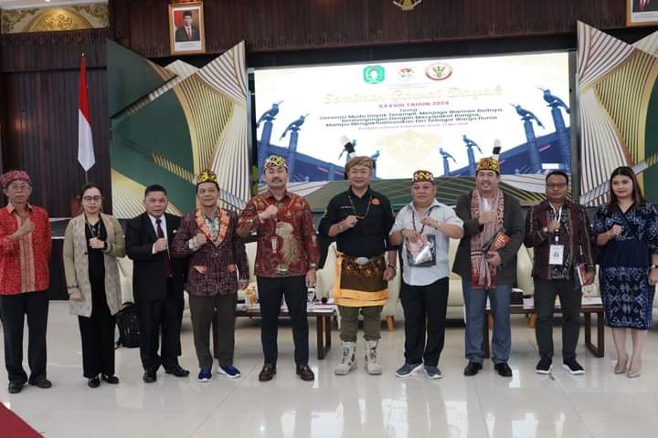 Sekda Ketapang Jadi Narasumber Seminar Gawai Dayak XXXVIII di Pontianak