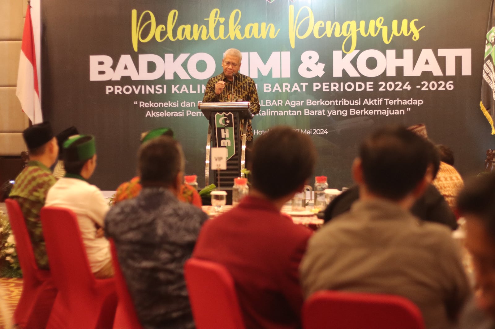 Pj Gubernur Harisson Harapkan HMI Kuat Secara Intelektual dan Mandiri Secara Finansial