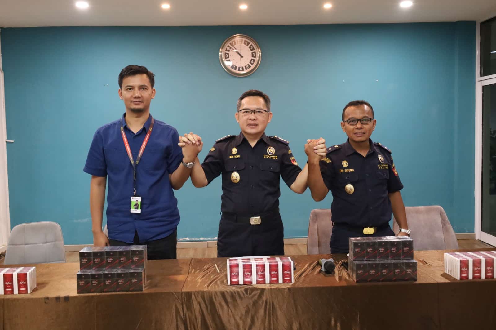 Sepanjang Januari - April 2024, Bea Cukai Kalbar Sita 2,9 Juta Rokok Ilegal