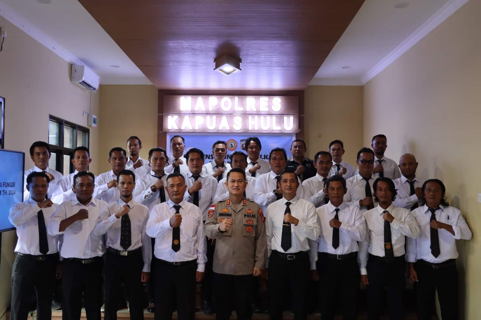 Polres Kapuas Hulu Gelar Pelatihan Profesionalisme Fungsi Intelkam Bagi Personel