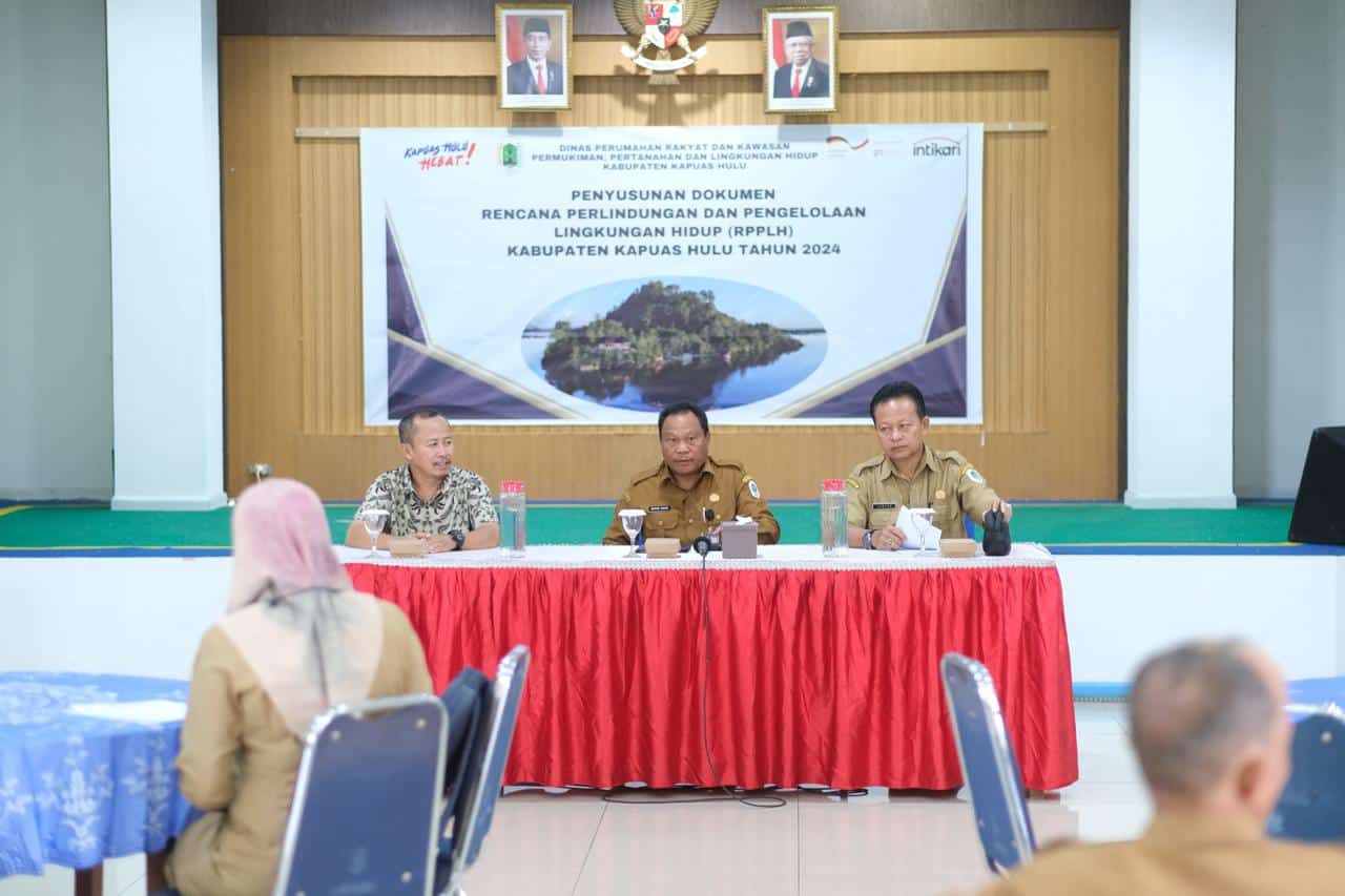 Sekda Mohd Zaini Buka FGD Penyusunan Dokumen Rencana RPPLH Tahun 2024