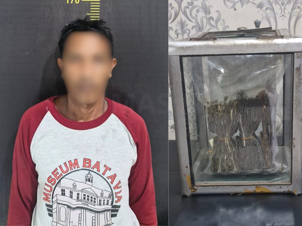 Mau Beli Rokok Tapi Tak Punya Uang, Pria di Kubu Raya Nekat Curi Kotak Amal