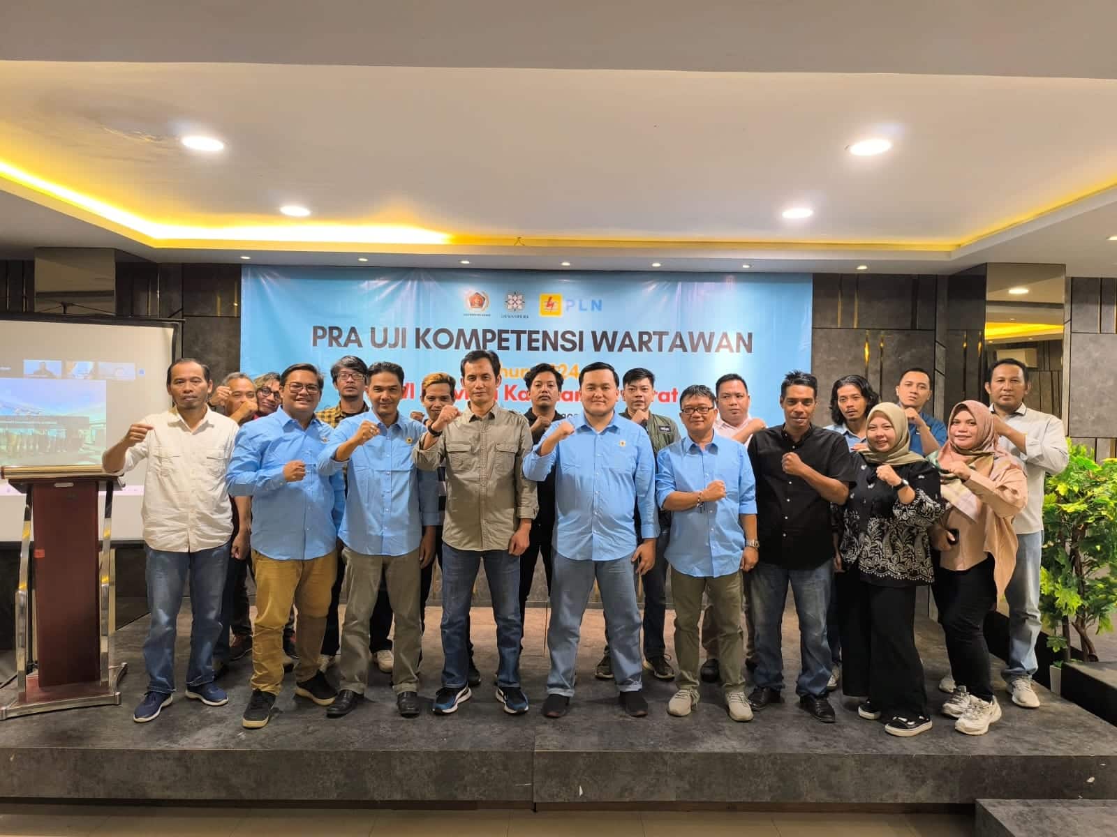 Kolaborasi PLN dan PWI Kalbar, Gelar Pra UKW Tingkatkan Kompetensi Wartawan