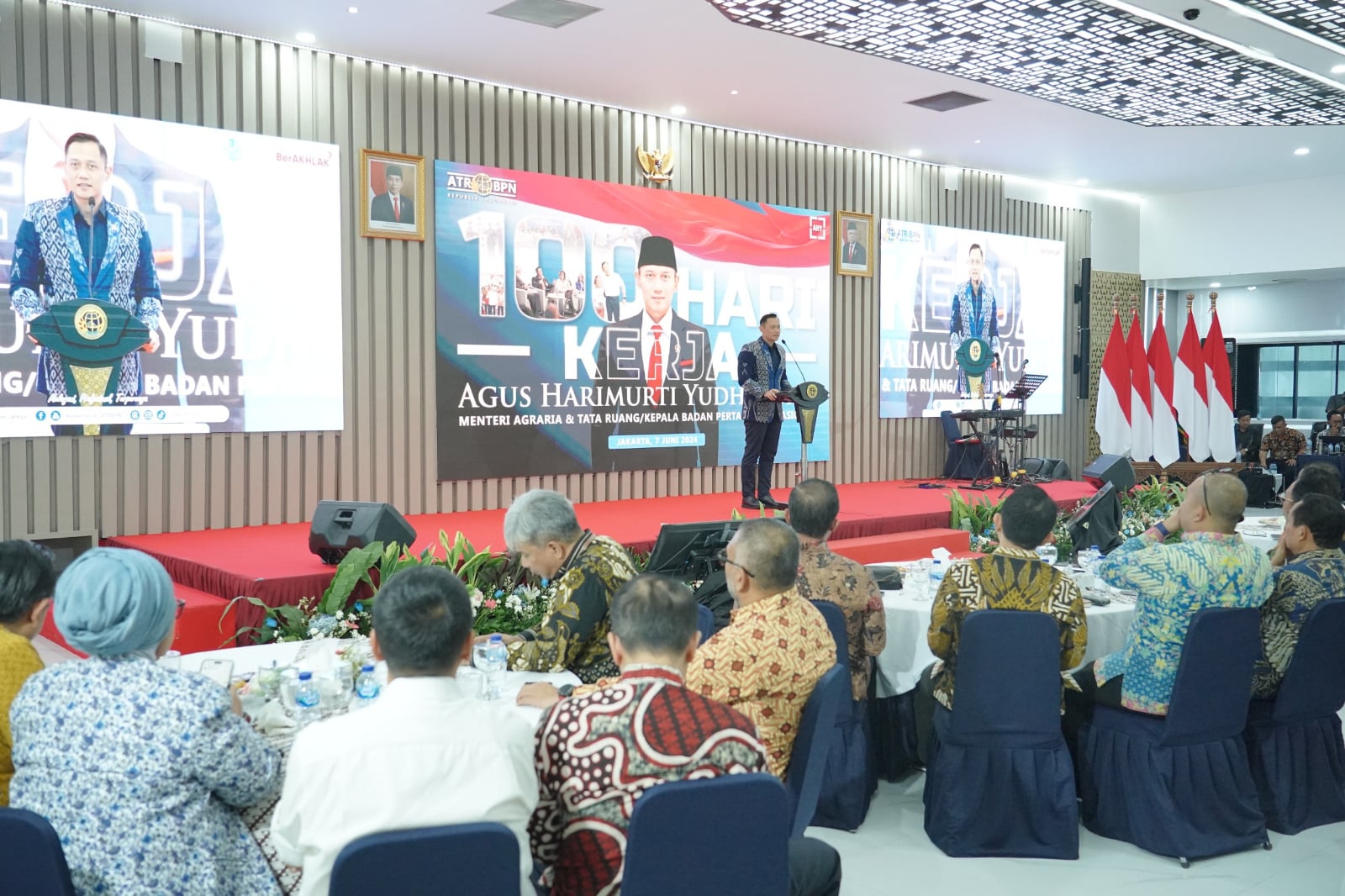 Gelar Media Gathering 100 Hari Kerja, Menteri AHY: Bagian dari Transparansi dan Akuntabilitas Institusi Pemerintah
