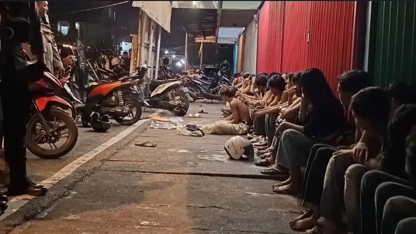 Ngaku Hanya Kopdar, Polisi Amankan 65 Remaja di Pontianak