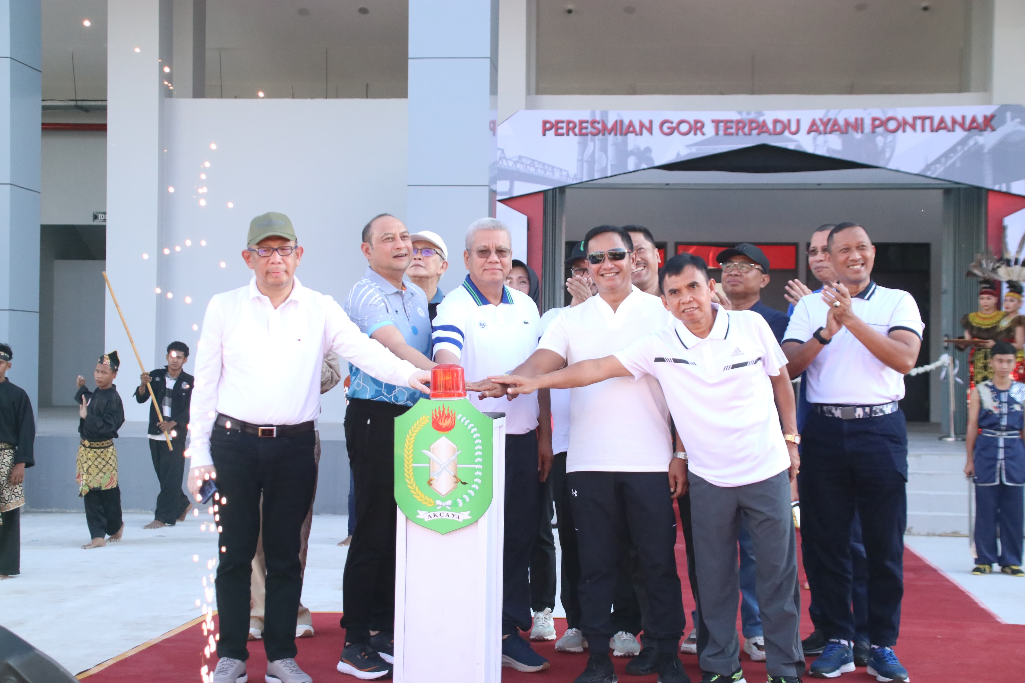 GOR Terpadu Ayani Pontianak Rampung, Harisson: Kalbar Siap Jadi Tuan Rumah Event Olahraga Nasional dan Internasional