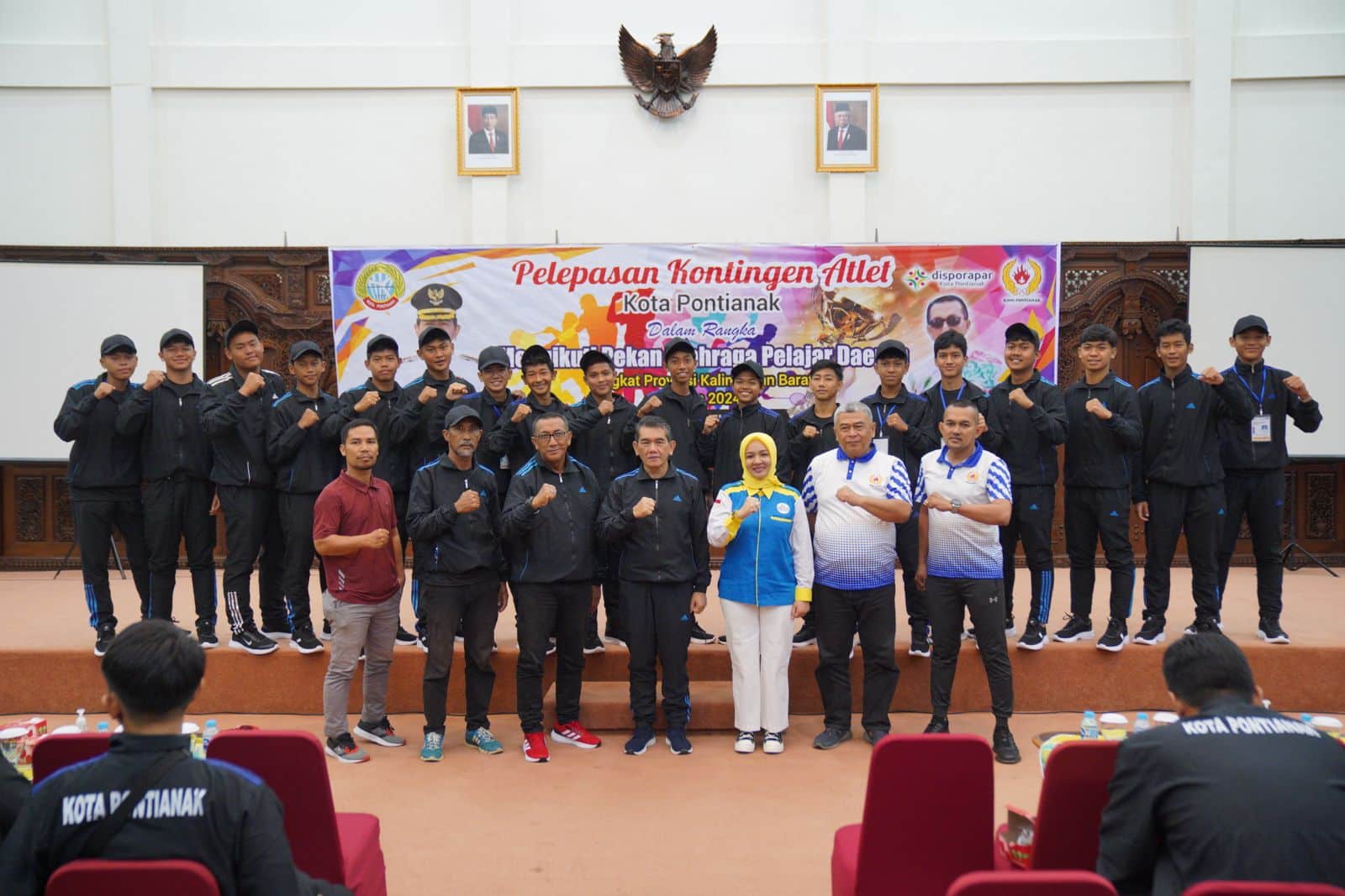 77 Atlet Kontingen Pontianak Siap Berlaga di Popda Kalbar