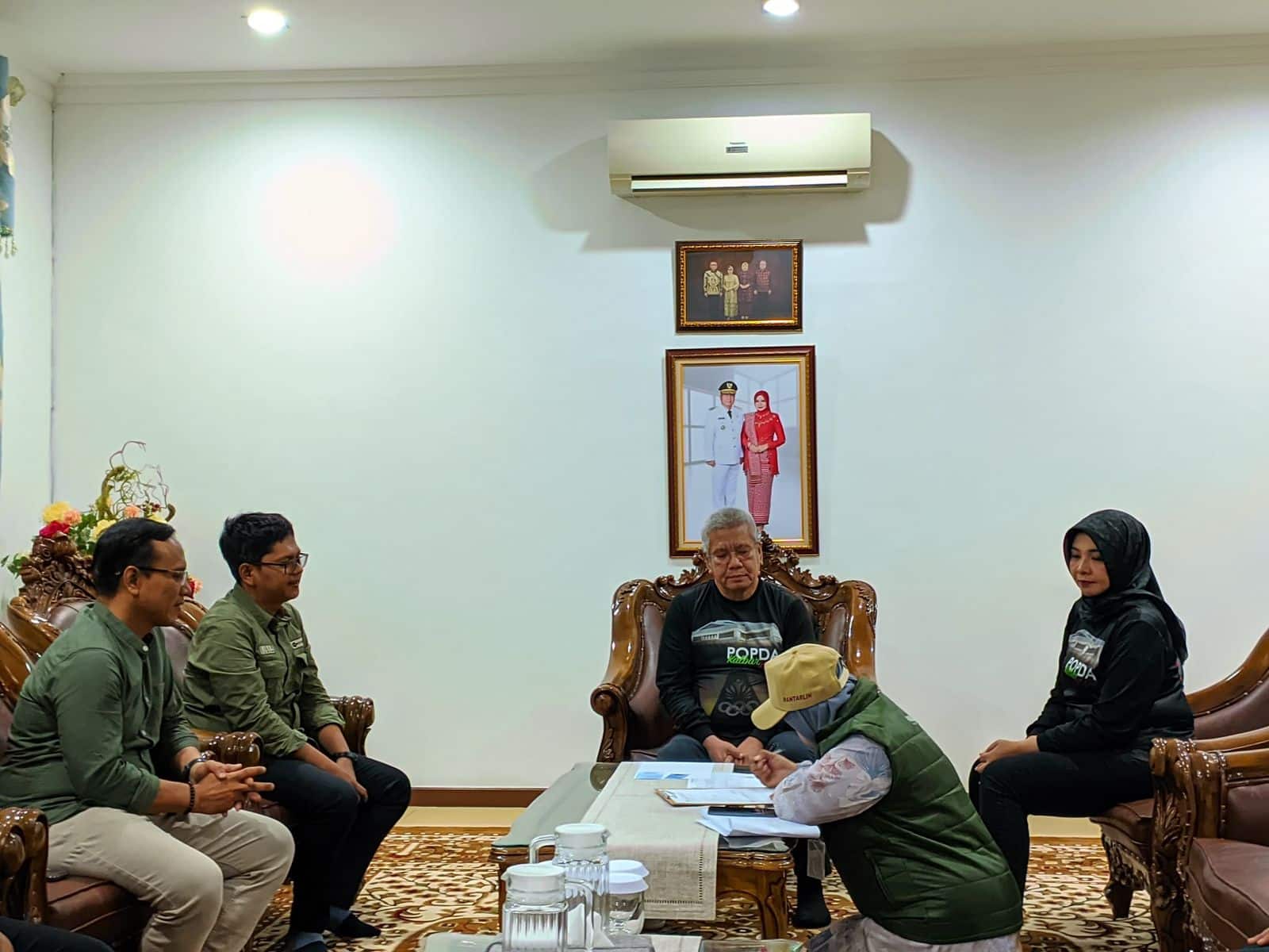 KPU Lakukan Coklit Data Pemilih Pilkada 2024 ke Pj Gubernur Kalbar