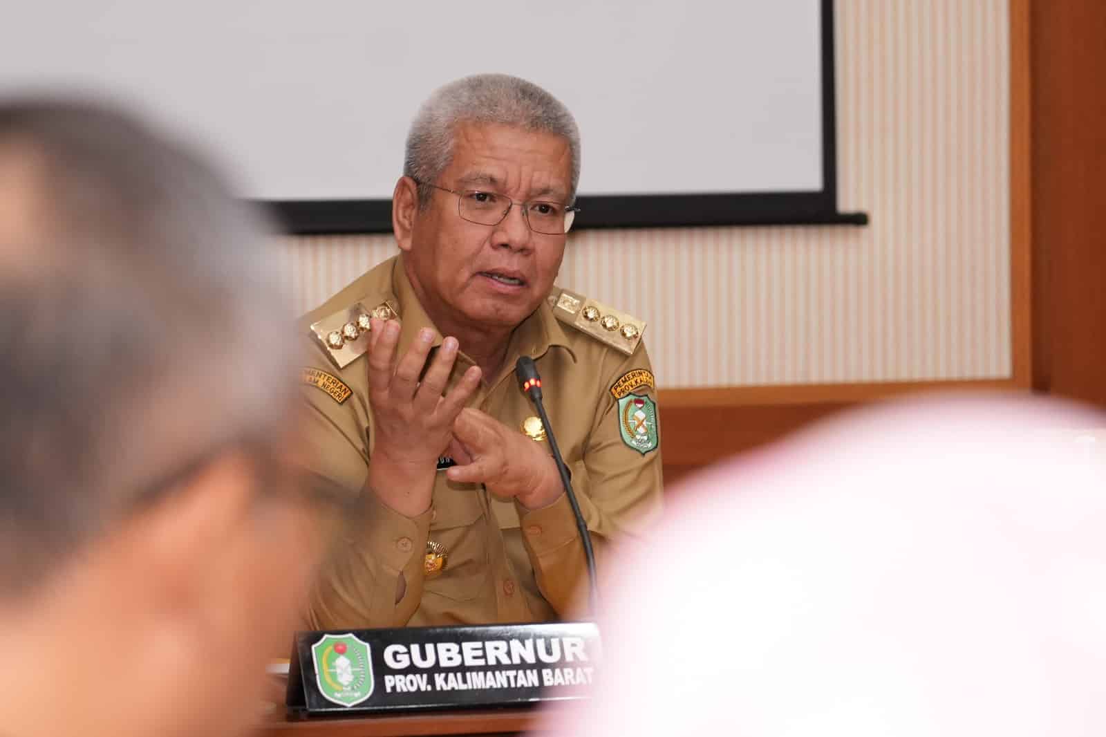 Pj Gubernur Kalbar Pimpin Rakor Peningkatan Produktivitas GOR Terpadu Ayani