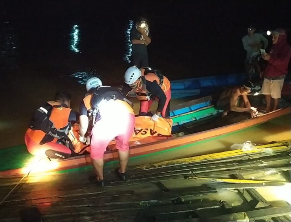 Tim SAR Gabungan Temukan Korban Tenggelam di Sungai Momong