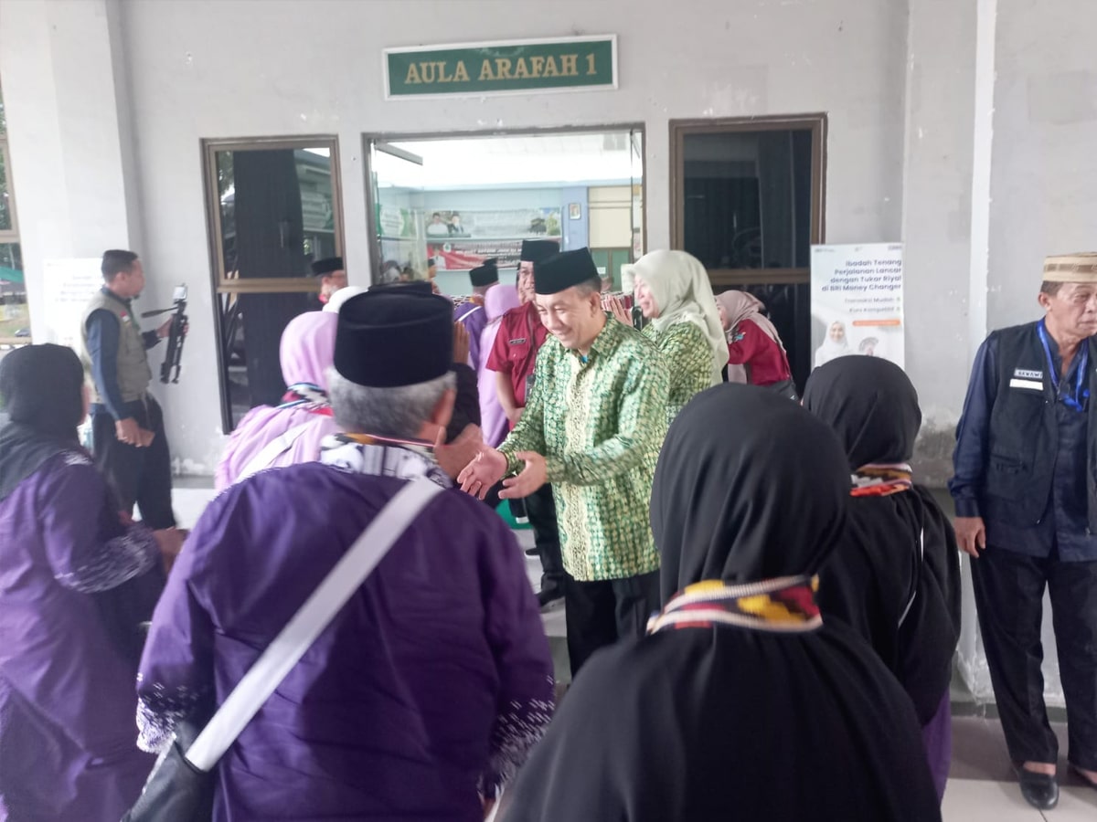 Sambut 637 JCH Pontianak Sebelum Bertolak ke Tanah Suci, Zulkarnain Ingatkan Jaga Semua Perlengkapan