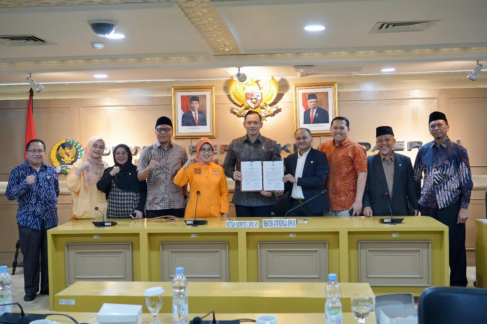 Komite I DPD RI Dukung Penambahan Anggaran Kementerian ATR/BPN