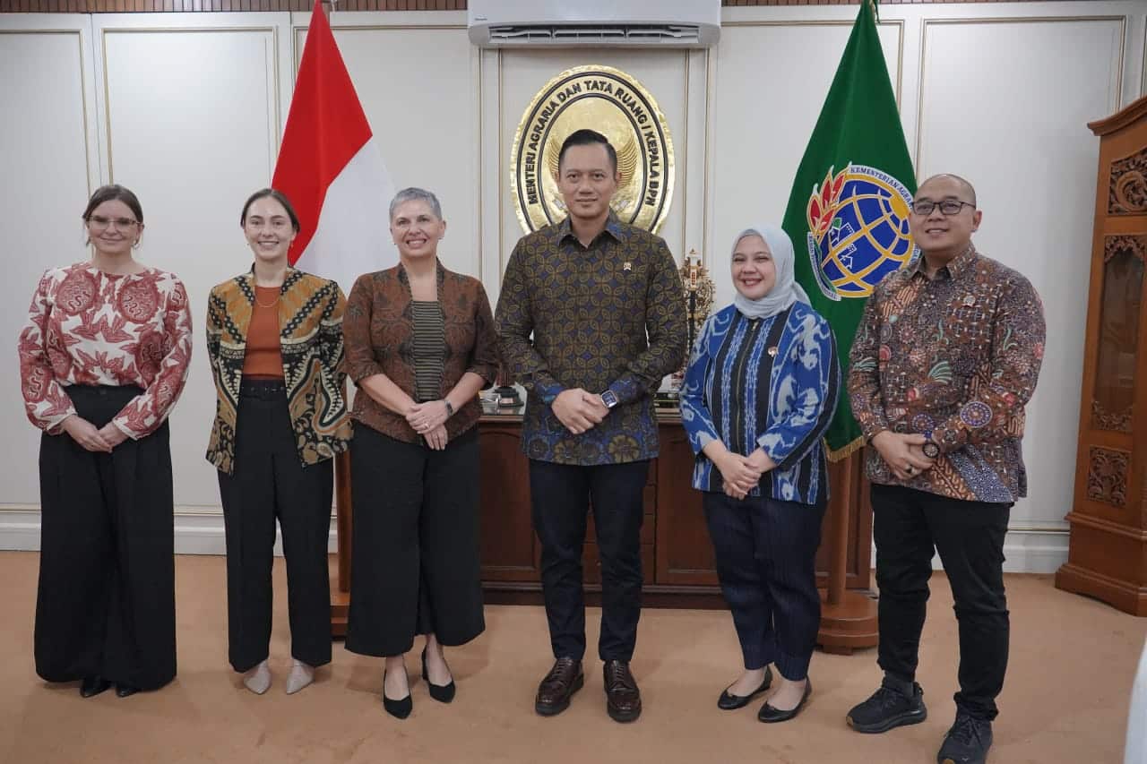 Terima Kedatangan Duta Besar Australia, Menteri AHY Ingin Kerja Sama Indonesia-Australia Semakin Kuat