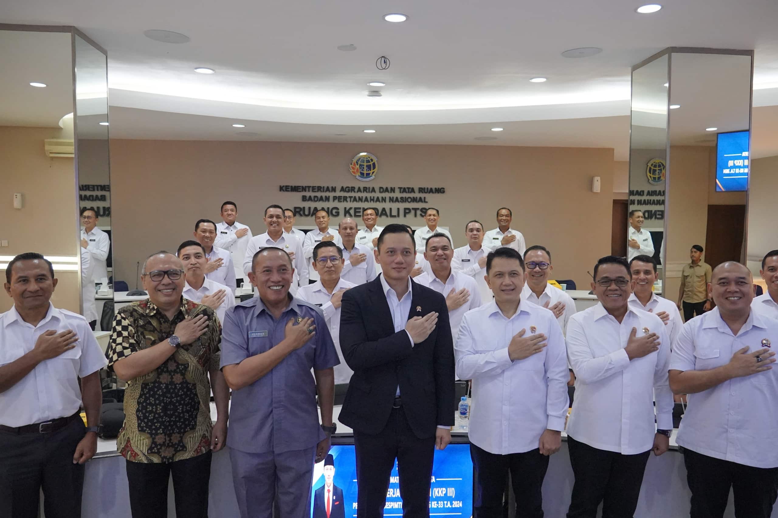 Menteri AHY Jelaskan Peran Kementerian ATR/BPN dalam Ketahanan Pangan dan Memberantas Kemiskinan