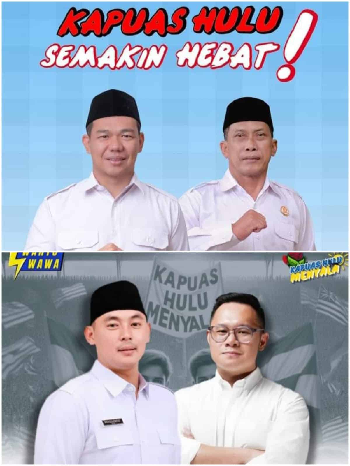 Sejarah Head To Head Diprediksi Terulang Kembali di Pilkada Kapuas Hulu 2024