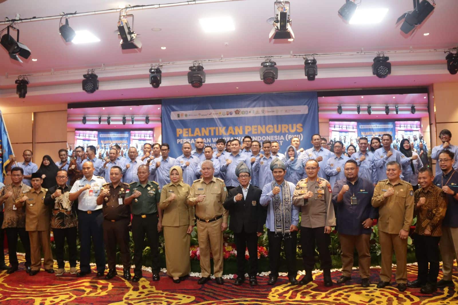 Polda Kalbar Apresiasi Dilantiknya Kepengurusan PWI Provinsi Kalbar 2024 - 2029