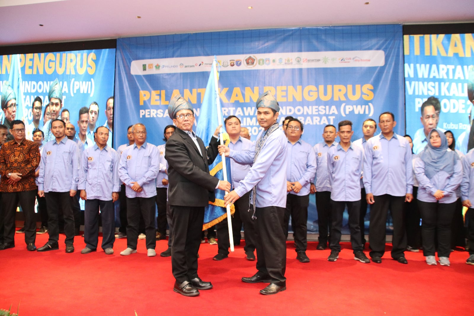 Pengurus PWI Kalbar 2024 - 2029 Resmi Dilantik
