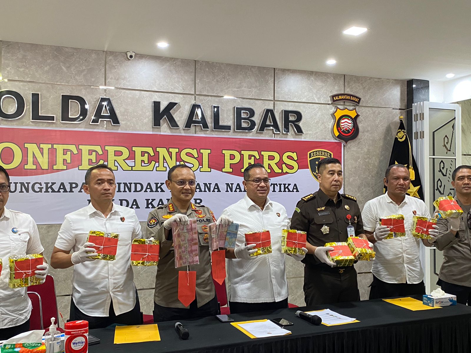 Polisi Gagalkan Penyelundupan Sabu 18,9 Kg yang Dikendalikan dari Lapas