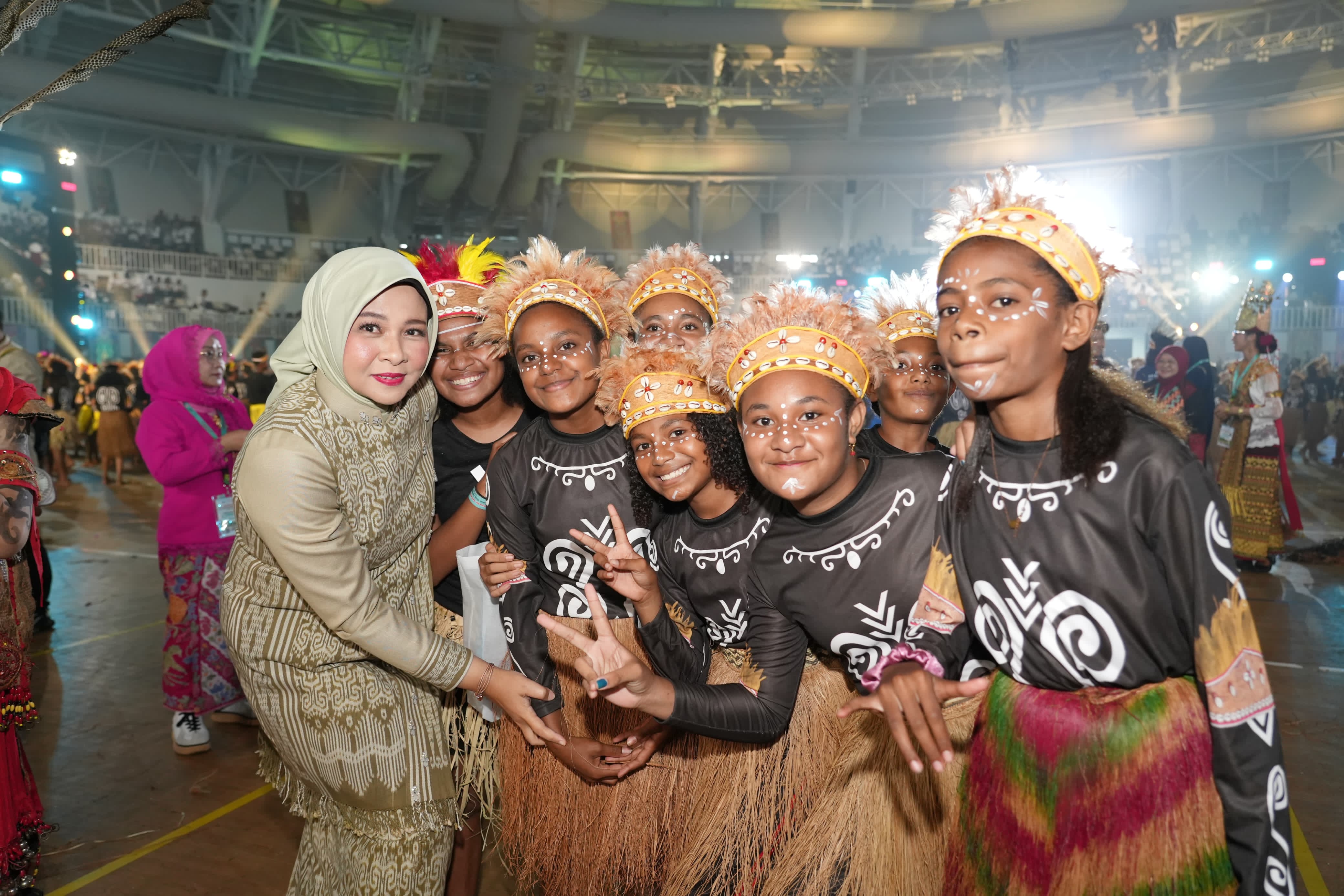 Hari Anak Nasional ke-40 di Papua: Windy Harisson dan Pesan Inspiratif dari Presiden Jokowi