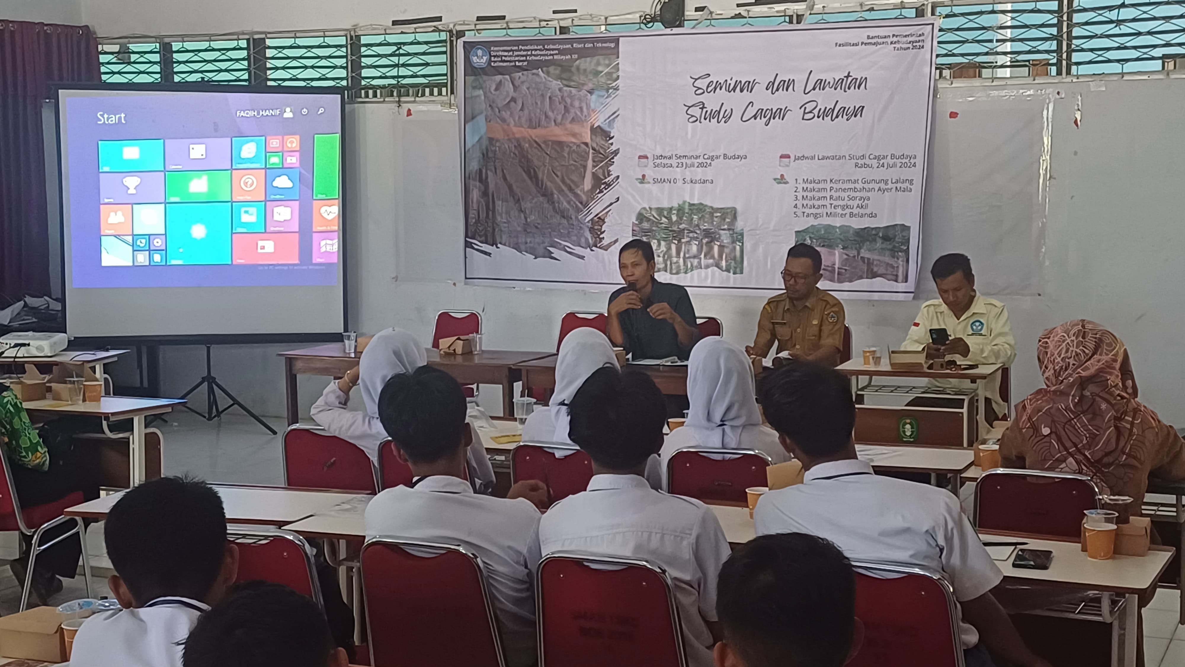 Kenalkan Sejarah Lokal Melalui Lawatan Cagar Budaya Kayong Utara