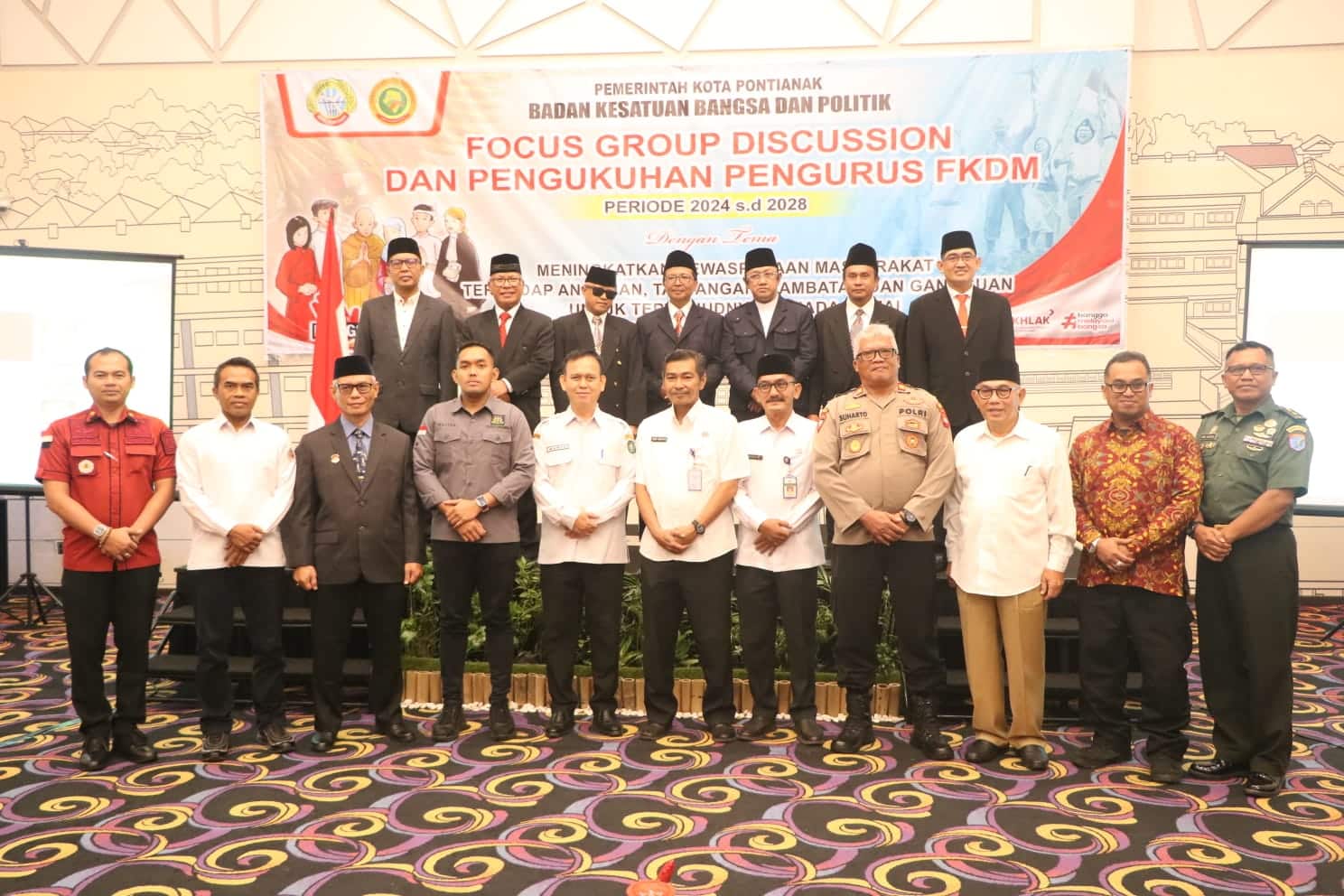 FKDM Kota Pontianak Siap Cegah Berbagai Ancaman Jelang Pilkada